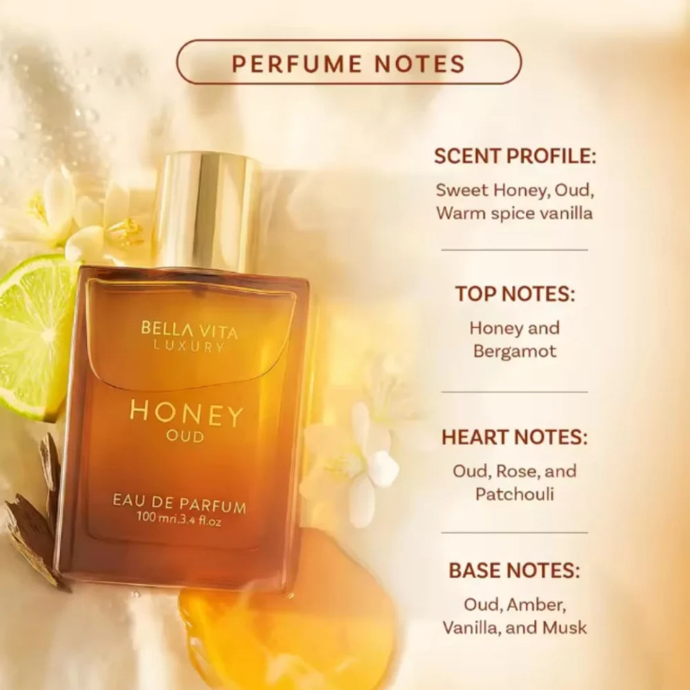 BellaVita Honey Oud Eau de Parfum